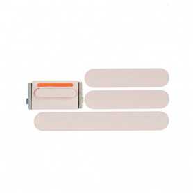 Pack Boutons volume + Vibreur + Power iPhone 13 Mini Rose