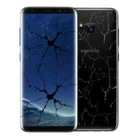 Samsung Galaxy S8 64 Go – Noir (Ecran HS sans tiroir SIM)