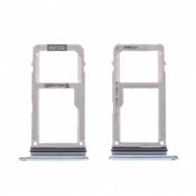 Tiroir SIM Samsung Galaxy A3 2017 (A320F) Bleu