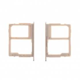 Tiroir SIM Samsung Galaxy J7 2017 (J730F) Or