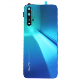 Vitre arrière HUAWEI Nova 5T Bleu Avec Adhesif (Sans Logo)