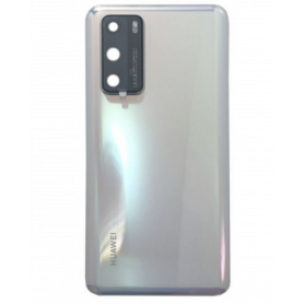 Vitre arrière HUAWEI P40 Blanc Avec Adhesif (Sans Logo)
