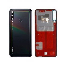 Vitre arrière HUAWEI P40 Lite E Noir Avec Adhesif (Sans Logo)