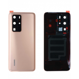 Vitre arrière HUAWEI P40 Pro Or Avec Adhesif (Sans Logo)