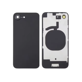 Vitre Arrière iPhone 16e Noir Avec MagSafe (Sans Logo)