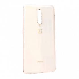 Vitre arrière OnePlus 7 Pro Rose + Adhesif (Sans Logo)