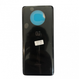 Vitre arrière OnePlus 7T Noir + Adhesif (Sans Logo)