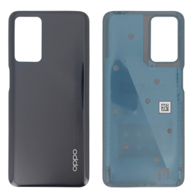 Vitre Arrière Oppo A16S Sans Contour lentille Noir (Original Démonté) – Grade A