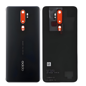 Vitre Arrière Oppo A5 2020 Sans Contour lentille Noir (Original Démonté) – Grade AB