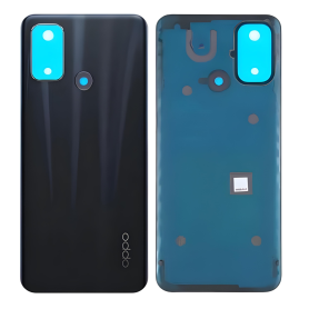 Vitre Arrière Oppo A53S Sans Contour lentille Twilight Noir (Original Démonté) – Grade A