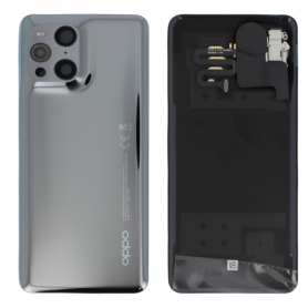 Vitre Arrière Oppo Find X3 Pro Argent (Original Démonté) – Comme Neuf