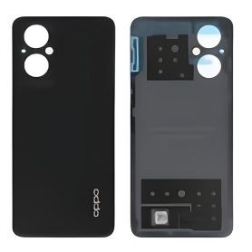 Vitre Arrière Oppo Reno 7Z Sans Contour lentille Noir (Original Démonté) – Comme Neuf