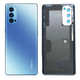 Vitre Arrière Oppo Reno4 Pro 5G Bleu (Original Démonté) – Comme Neuf