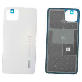 Vitre Arrière Oppo Reno4 Z 5G Sans Contour lentille Blanc (Original Démonté) – Comme Neuf