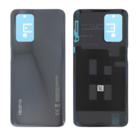 Vitre Arrière Realme 8 Pro Noir sans Contour lentille (Original Démonté) – Grade AB