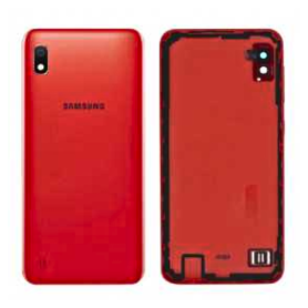 Vitre arrière Samsung Galaxy A01 Rouge (Original Démonté) – Grade A