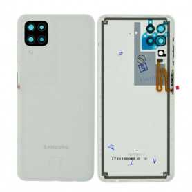 Vitre arrière Samsung Galaxy A12 (A125F) Blanc (Service Pack) – GH82-24487B