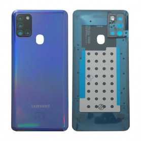 Vitre arrière Samsung Galaxy A21S (A217F) Bleu (Service Pack) – GH82-22780C