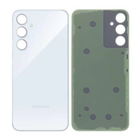 Vitre arrière Samsung Galaxy A35 Blanc sans Contour Lentille (Original Démontée) – Grade A