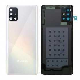 Vitre arrière Samsung Galaxy A51 (A515F) Prism Blanc (Service Pack) – GH82-21653A