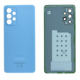 Vitre Arrière Samsung Galaxy A52 (A525F) Bleu (Original Démonté) Sans Contour Lentille – Grade A