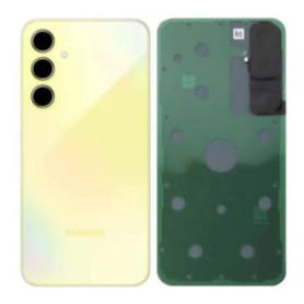 Vitre Arrière Samsung Galaxy A55 5G (A556B) Jaune (Original Démonté) – Grade A
