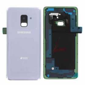 Vitre arrière Samsung Galaxy A8 2018 Duos (A530) Gris (Service Pack) – GH82-15557B