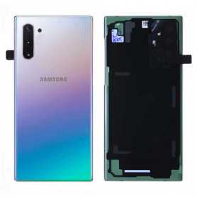 Vitre arrière Samsung Galaxy Note 10 (N970) Argent (Service Pack) – GH82-20528C