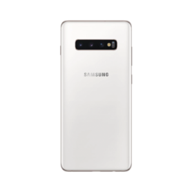 Vitre Arrière Samsung Galaxy S10 Plus Duos (G975F) Blanc (Original Démonté) – Grade A
