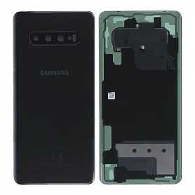 Vitre arrière Samsung Galaxy S10 Plus (G975F) Prism Noir (Service Pack) – GH82-18406A