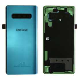 Vitre arrière Samsung Galaxy S10 Plus (G975F) Prism Vert (Service Pack) – GH82-18406E