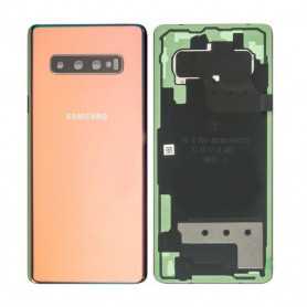 Vitre arrière Samsung Galaxy S10 Plus (G975F)Jaune (Service Pack) – GH82-18406G