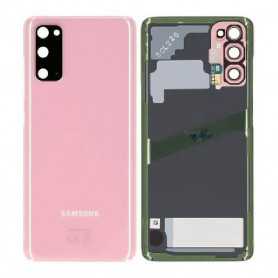 Vitre arrière Samsung Galaxy S20 4G/5G (G980F/G981B) Rose (Service Pack) – GH82-22068C – GH82-21576C