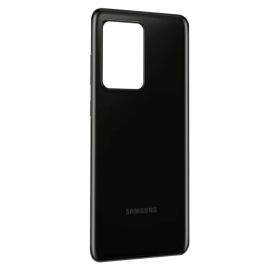 Vitre arrière Samsung Galaxy S20 Ultra (G988B) Sans Contour lentille Noir (Original Démonté) – Grade A