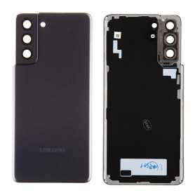 Vitre arrière Samsung Galaxy S21 5G (G991B) Phantom Gris (Service Pack) – GH82-24520A-GH82-24519A