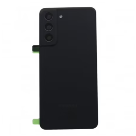 Vitre arrière Samsung Galaxy S21 FE 5G Noir (Sans Logo)