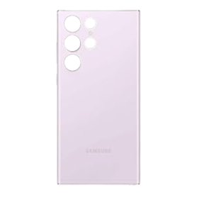 Vitre Arrière Samsung Galaxy S23 Ultra (S918B) Lavande sans Contour Lentille(Original Démonté) – Grade A
