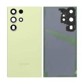 Vitre arrière Samsung Galaxy S23 Ultra (S918B) Lime (Service Pack) – GH82-33053C