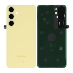 Vitre arrière Samsung Galaxy S24 FE (S721B) Jaune (Service Pack) – GH82-35832C