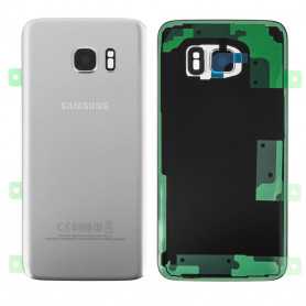 Vitre arrière Samsung Galaxy S7 Edge (G935F) Argent (Service Pack) – GH82- 11346B