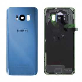 Vitre arrière Samsung Galaxy S8 (G950F) Bleu (Service Pack) – GH82-13962D