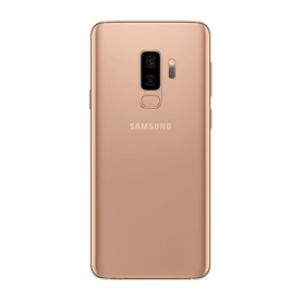 Vitre arrière Samsung Galaxy S9 Plus (G950F) Or sans Contour Lantille (Original Démontée) – Grade AB