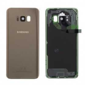 Vitre arrière Samsung Galaxy S8 (G950F) Or (Service Pack) – GH82-13962F