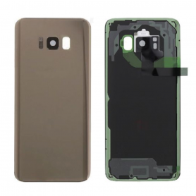 Vitre arrière Samsung Galaxy S8 Plus (G955F) Or (Sans Logo)
