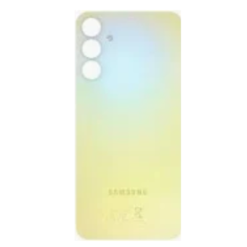 Vitre Arrière Samsung Galaxy Sans Contour lentille Jaune A15 5G (A156B) (Original Démonté) – Grade B