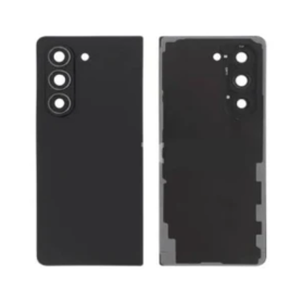 Vitre Arrière Samsung Galaxy Z Fold 5 5G F946B Noir Sans Contour Lentille (Original Demonté) – Grade A