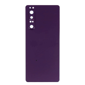 Vitre arrière Sony Xperia 1III Violet (Original Démonté) – Grade A