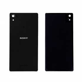 Vitre arrière Sony Xperia Z2 (D6503) Noir + Adhesif (Sans Logo)