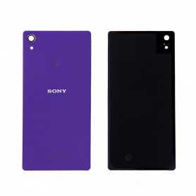 Vitre arrière Sony Xperia Z2 (D6503) Purple + Adhesif (Sans Logo)