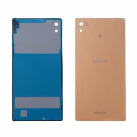 Vitre arrière Sony Xperia Z3 Plus (E6553) Or + Adhesif (Sans Logo)